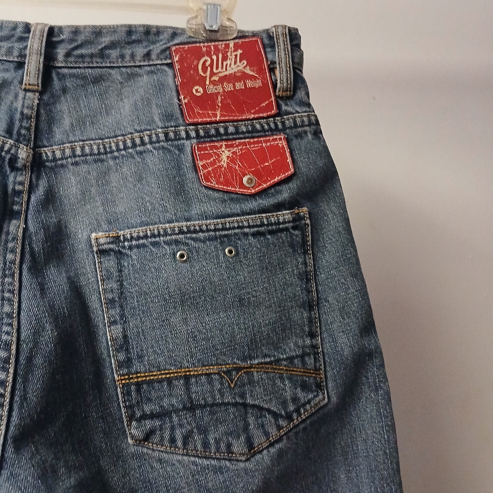 G-Unit Blue Bootcut Jeans for Men